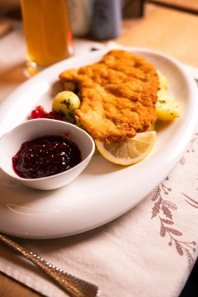 Schnitzel vienés de pavo